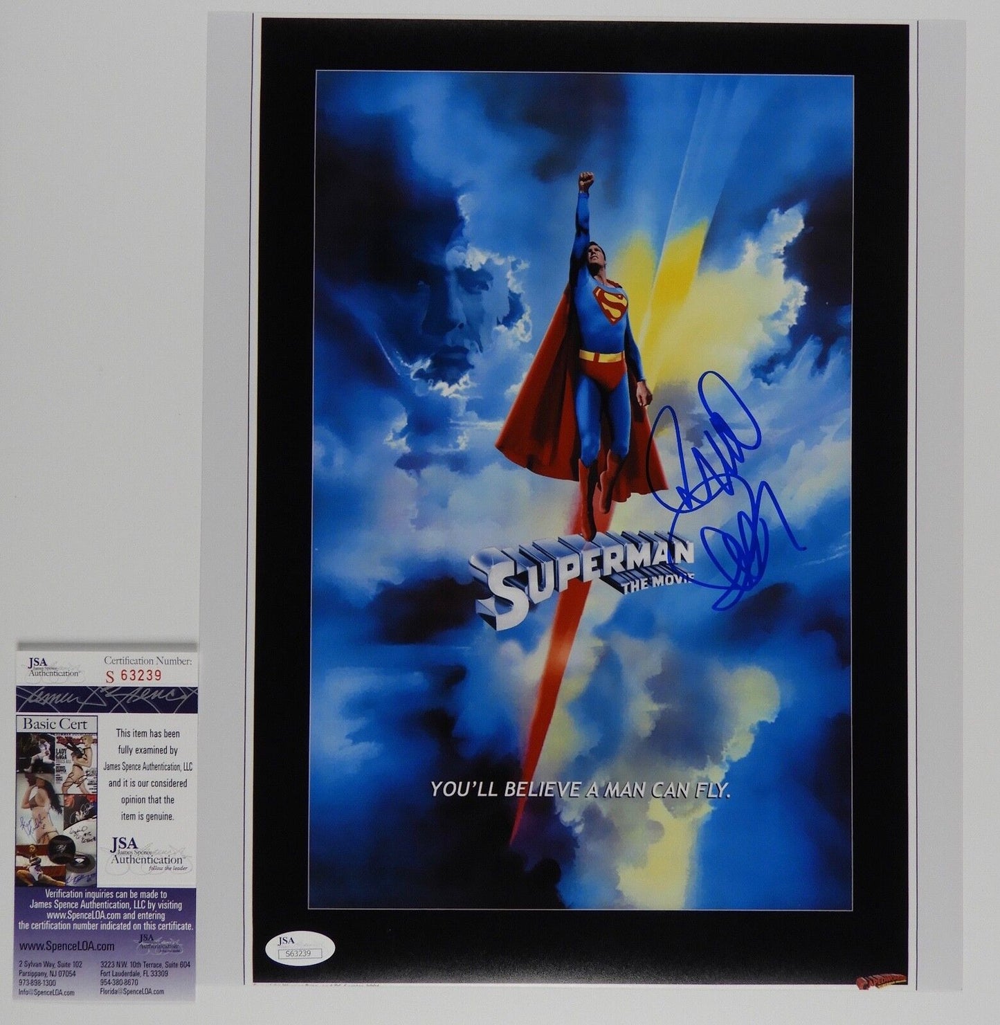 Richard Donner Superman Autograph Signed Photo JSA 11 x 14