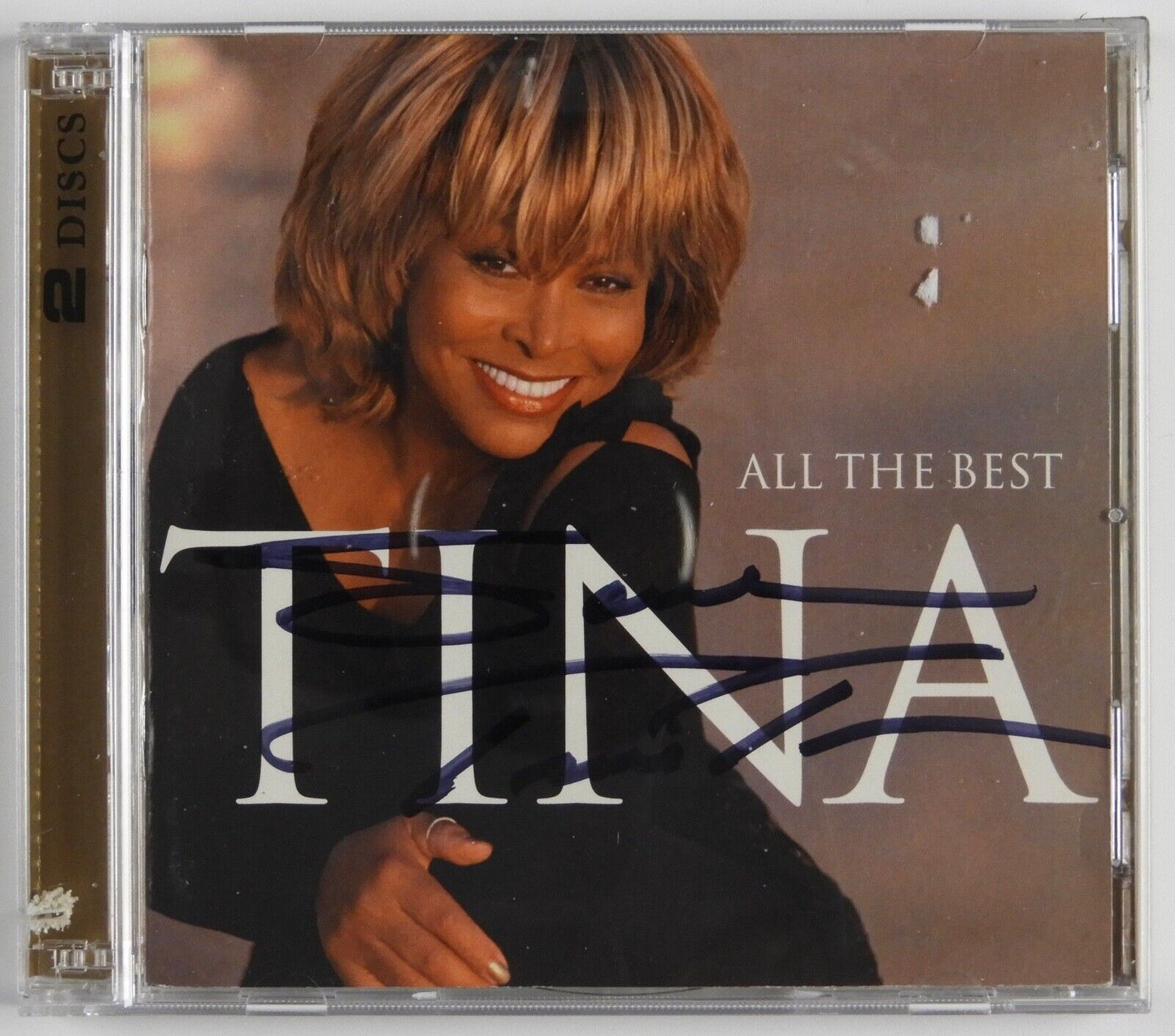 Tina Turner JSA Signed Autograph CD All The Best