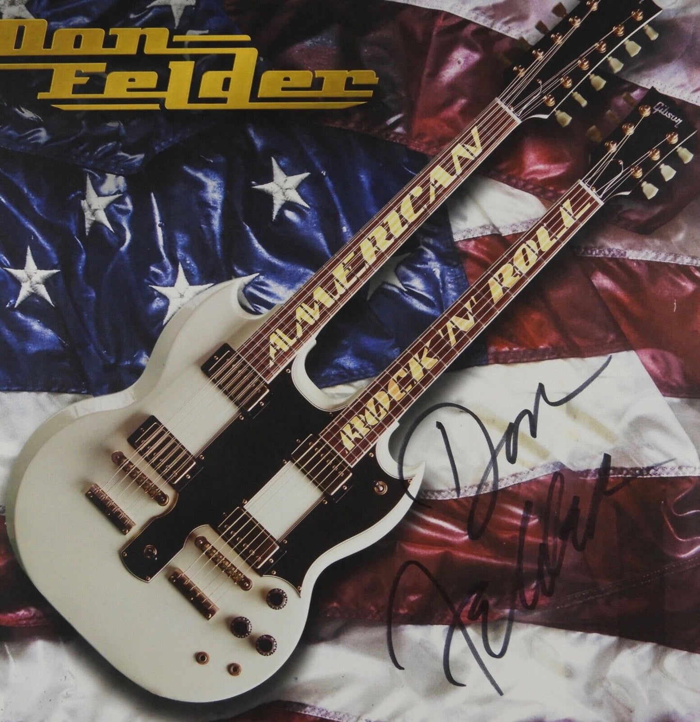 Don Felder Eagles American Rock n Roll JSA COA Signed Autograph Vinyl Album