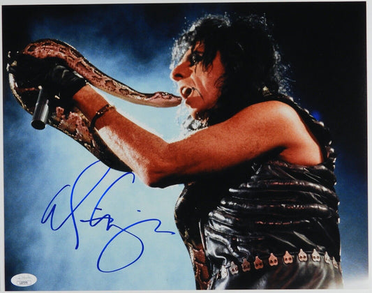 Alice Cooper JSA Signed Autograph Photo 11 x 14