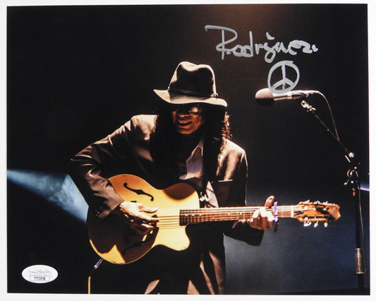 Sixto Rodriguez JSA Signed Autograph Photo 8 x 10