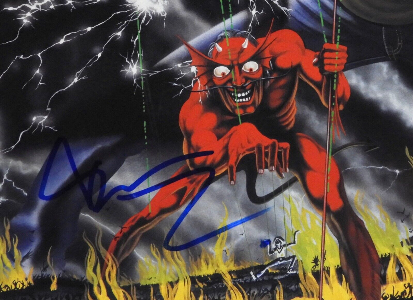 Iron Maiden Bruce Dickinson JSA Signed Autograph Album Record