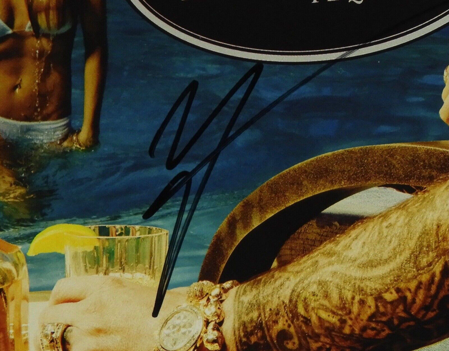 Vince Neil JSA COA signed autograph CD Booklet Motley Crue Tattoos & Tequila