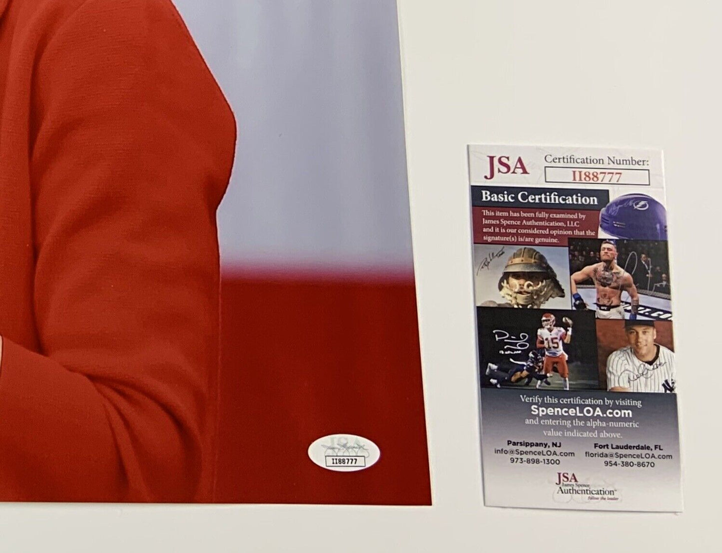 Elizabeth Warren JSA Autograph Signed Photo COA 20 x 16 Senator President