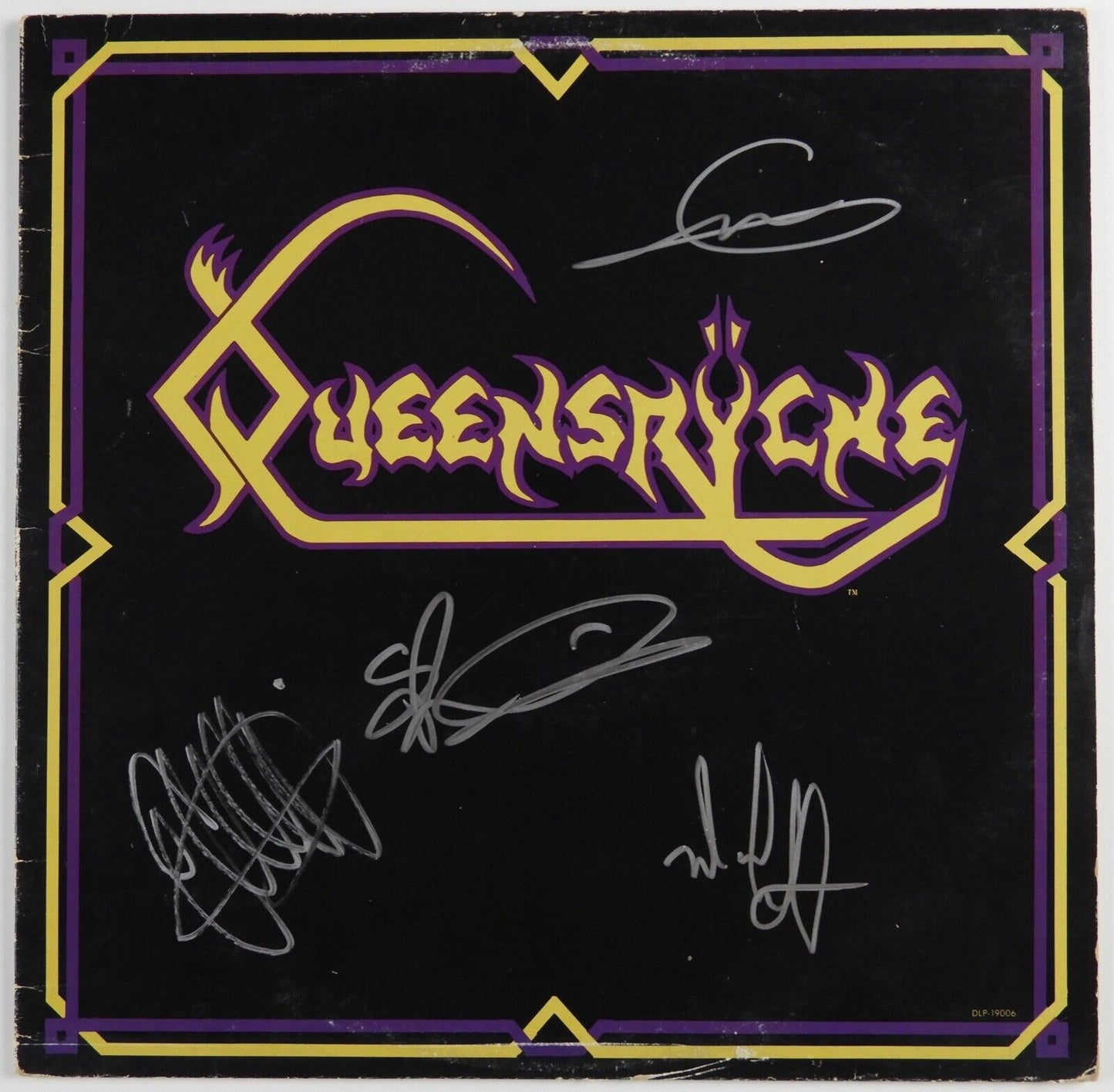Queensryche JSA Signed Autograph Album Record Vinyl First Album
