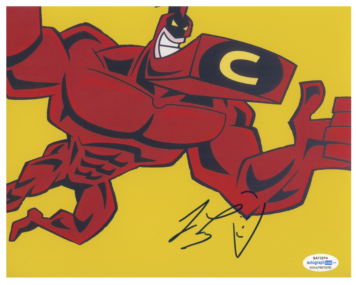 Jay Leno The Crimson Chin ACOA Signed Autograph 8 x 10 Photo