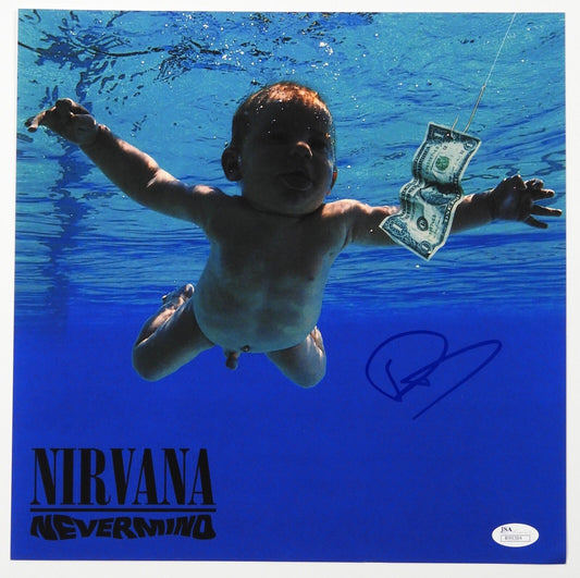 Dave Grohl Nirvana JSA 12 x 12 Photo Signed Autographed Nevermind