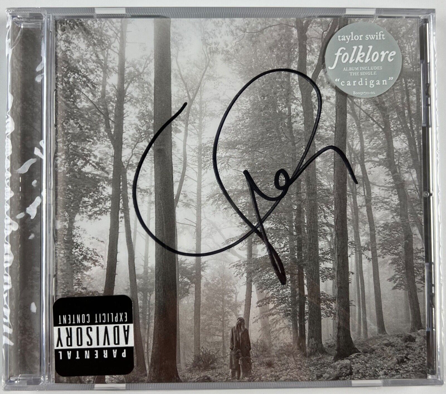 Taylor Swift Signed Autograph Folklore CD Booklet Still Sealed