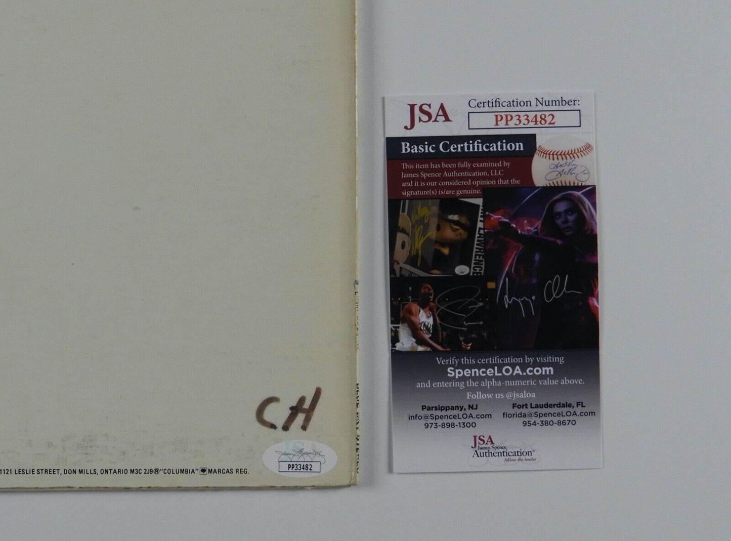 Edgar Winter JSA Signed Autograph Album Vinyl Record White Trash