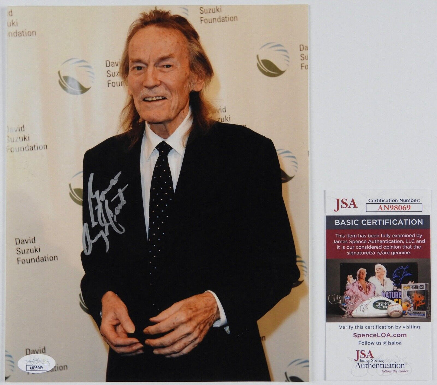 Gordon Lightfoot Signed JSA Autograph Photo 8 x 10