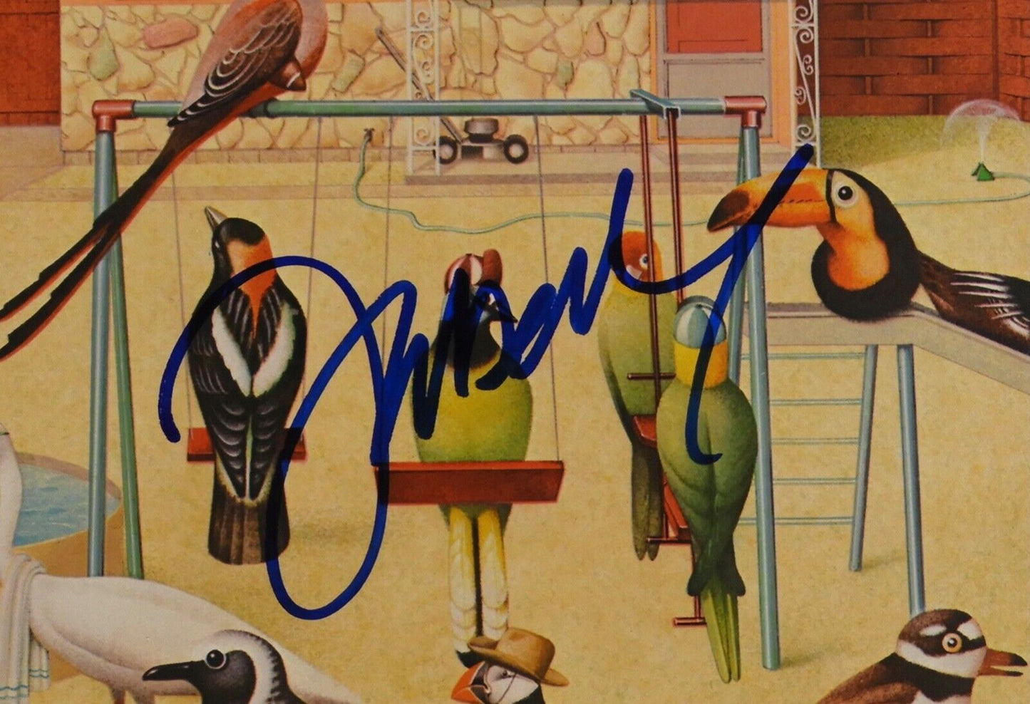 Jeff Beck  JSA  Signed Autograph Album Vinyl Yarbirds Favorites