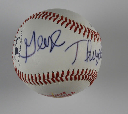 George Thorogood Autograph Signed Baseball JSA COA Official George Ball