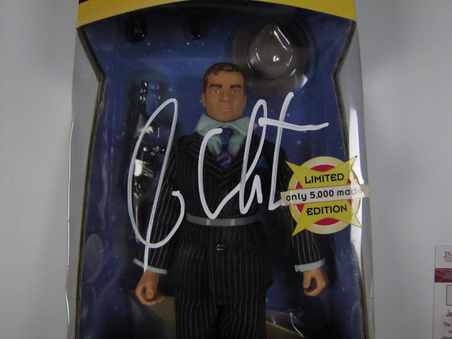 William Shatner Signed Autograph JSA Action Figure Playmates 9" Star Trek Kirk