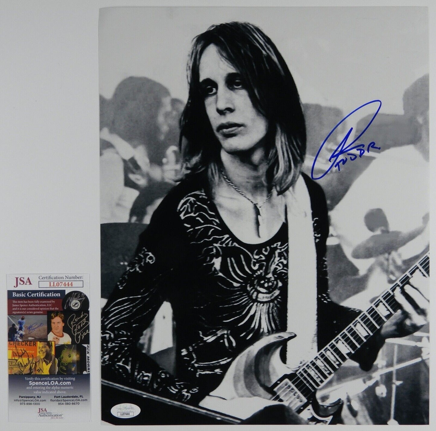 Todd Rundgren JSA Signed Autograph Photo 8 x 10-