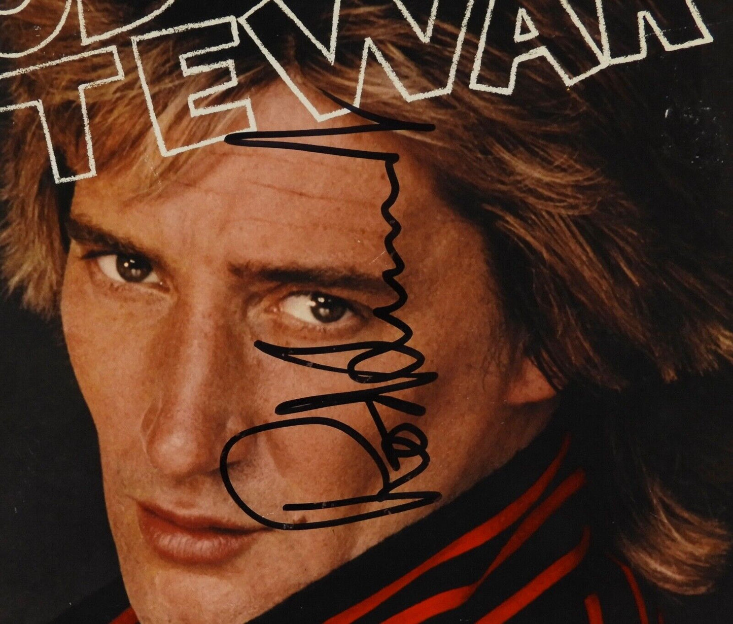 Rod Stewart JSA Signed Autograph Album Record Vinyl Foolish Behaviour