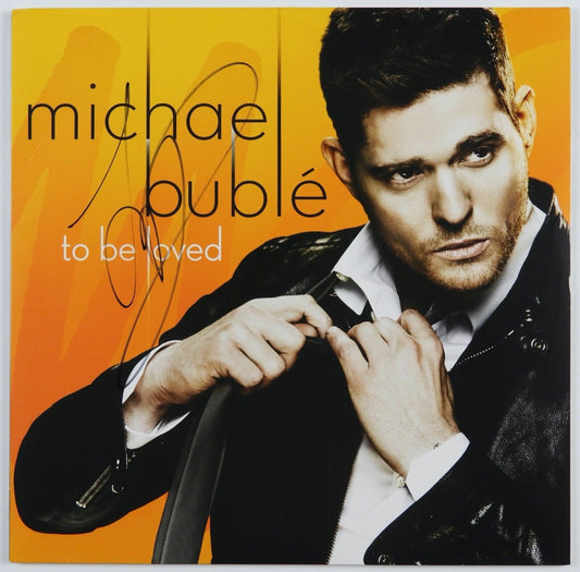 Michael Buble' JSA Signed Autograph Album Record LP To Be Loved