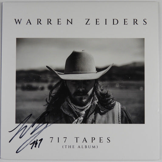 Warren Zeiders JSA Signed Autograph Record Album 717 Tapes The Album