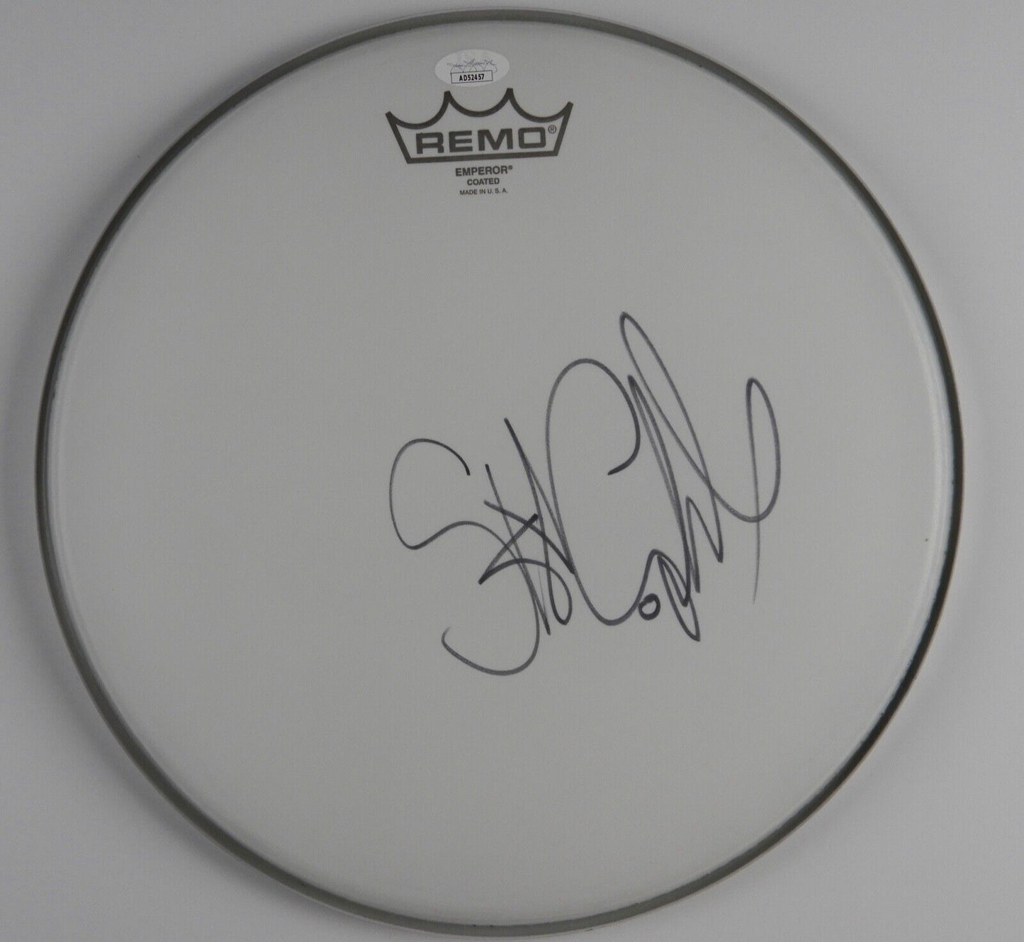 Stewart Copeland The Police Autograph Signed Drumhead JSA COA 12"