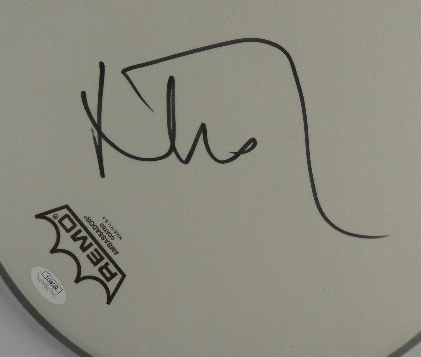 Nick Mason Pink Floyd Autograph Signed Drum Head JSA COA 12" FA LOA