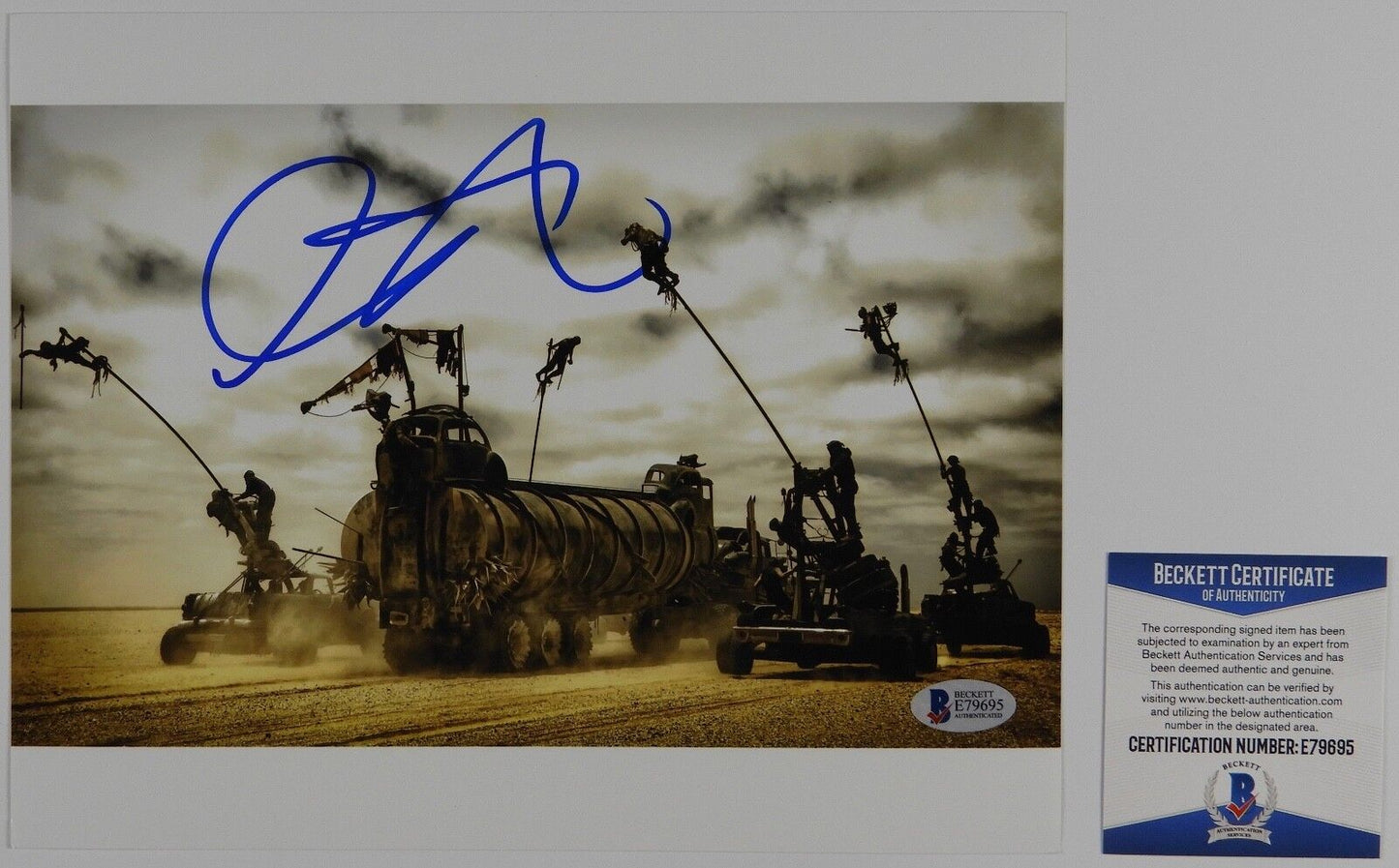 George Miller Mad Max Director Autograph Signed Photo Beckett BAS Photo