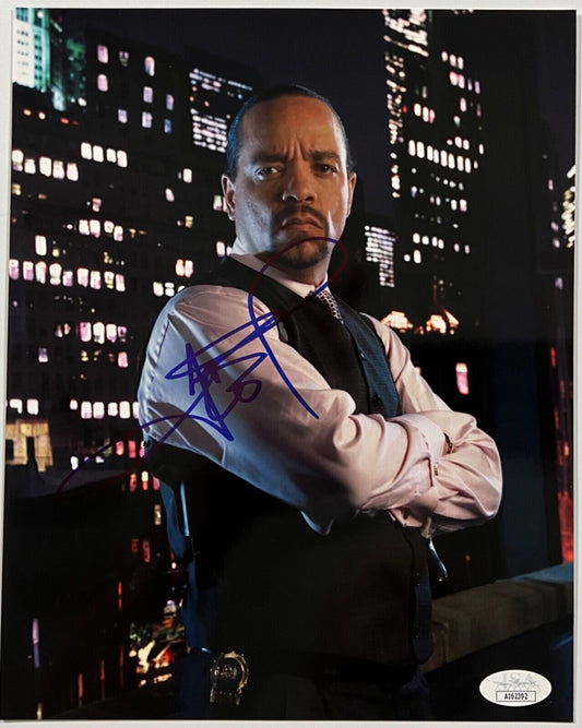 Ice T Law And Order SVU Signed JSA Autograph Photo