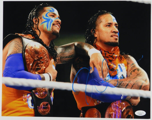 Jimmy Uso Signed Autograph JSA 11 x 14 photo