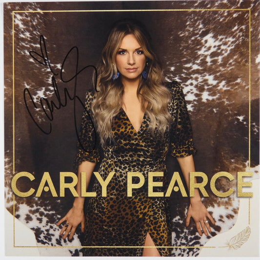 Carly Pearce JSA Signed Autograph Album Flat includes The Album and Record