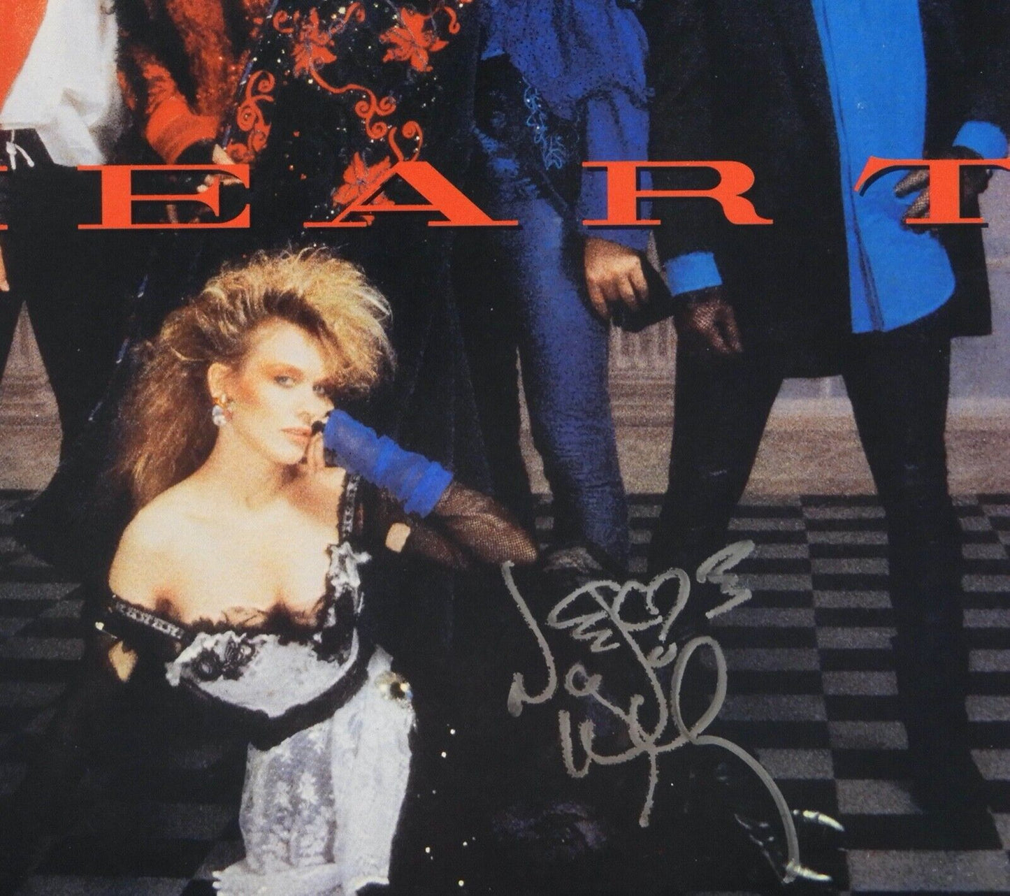 Heart Nancy Wilson Signed JSA Autograph Album Record