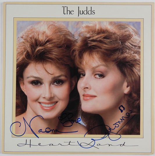 The Judds Naomi Judd JSA Signed Autograph Album Record Wynonna Heart Land