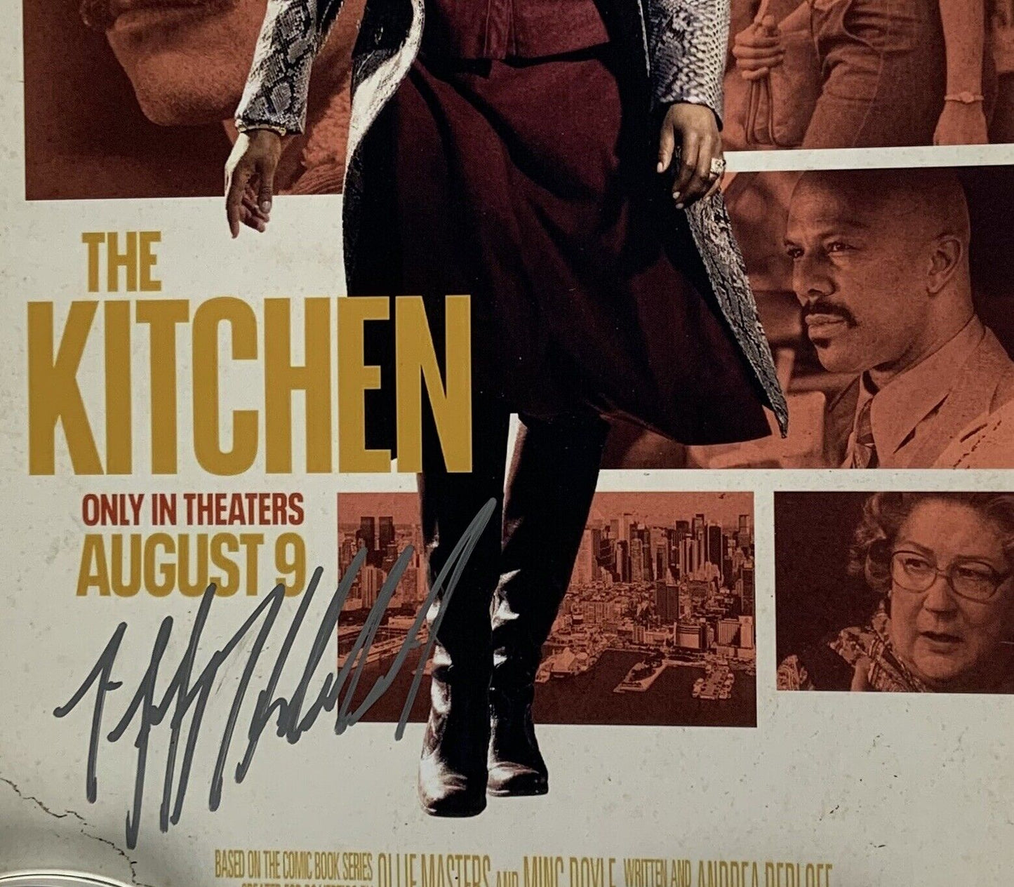 Tiffany Haddishhe The Kitchen Movie JSA signed autograph 18 x 12 Photo