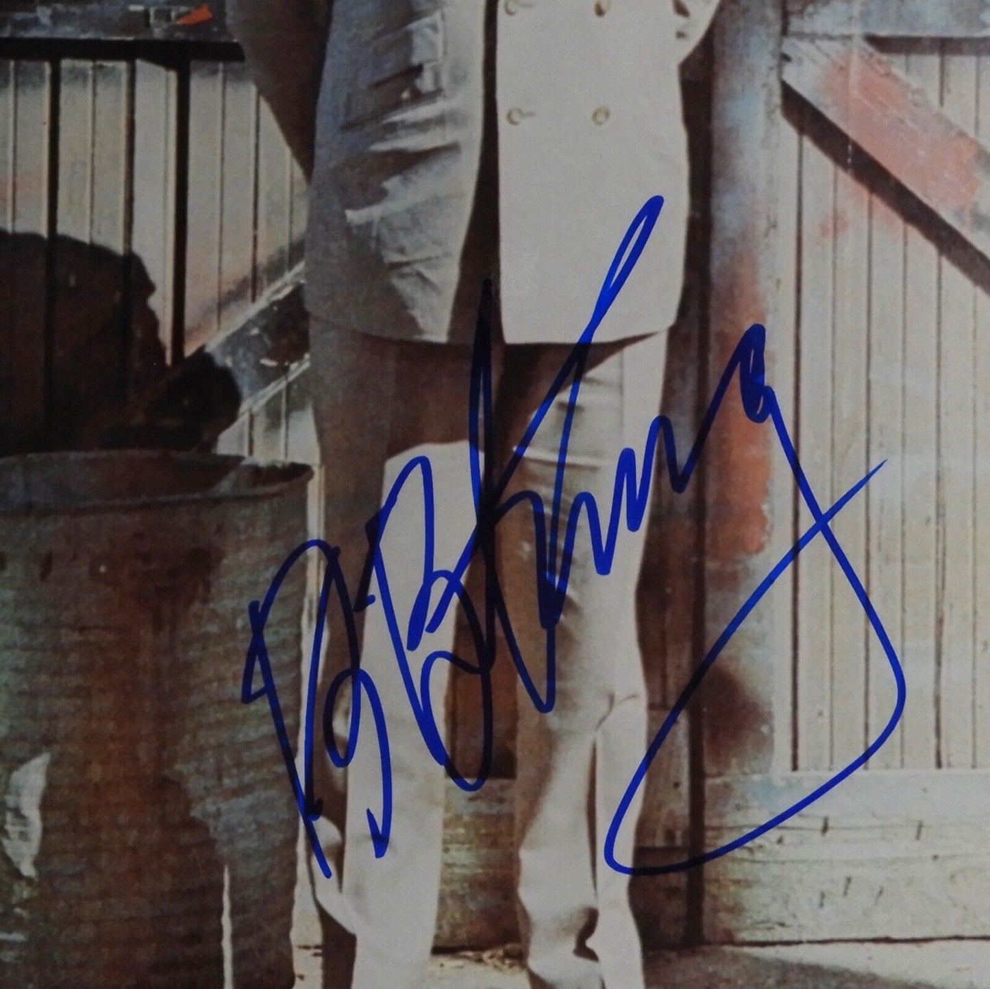 BB King JSA Signed Autograph Photo 8 x 10