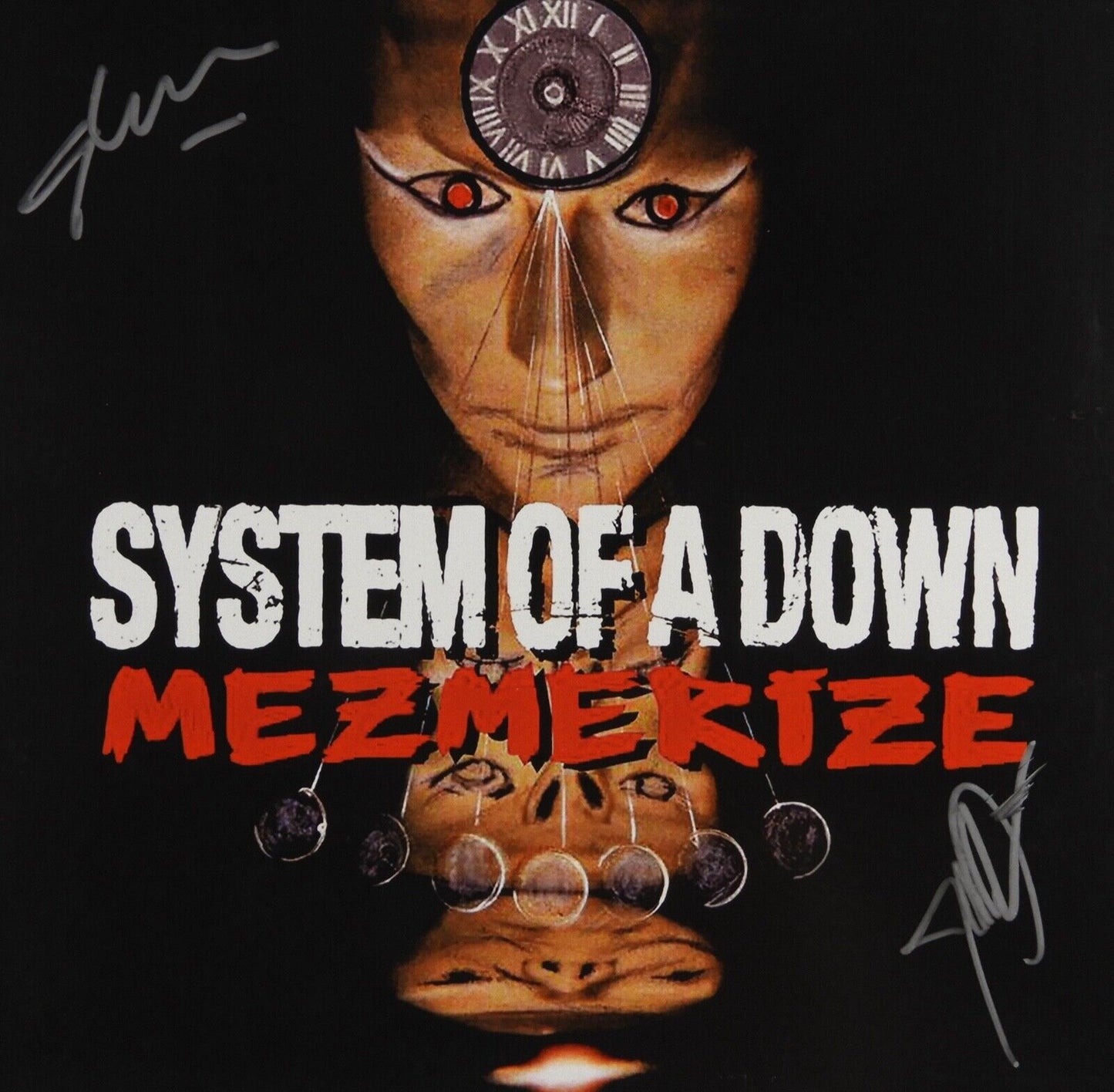 System Of A Down JSA Signed Autograph Album Record Vinyl John Dolmayan Shavo