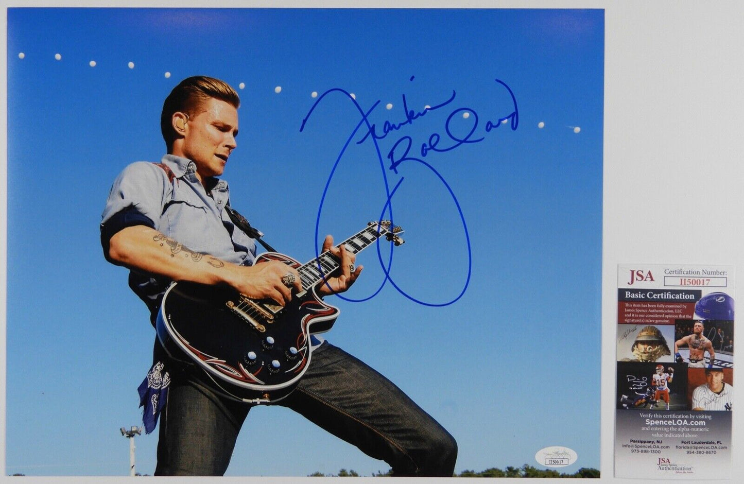Frankie Ballard Autograph JSA 11 x 14 Signed Photo Country Music