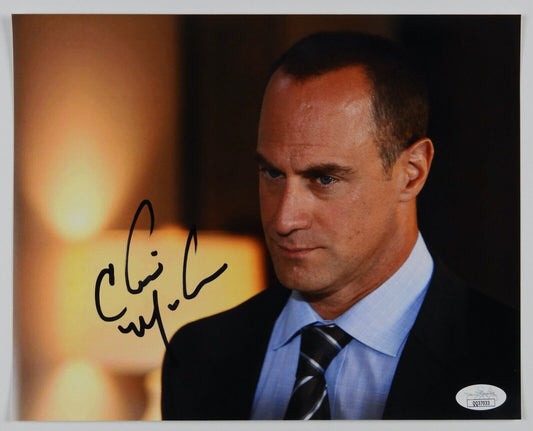 Christopher Meloni Law And Order SVU Signed JSA Autograph Photo 8 x 10