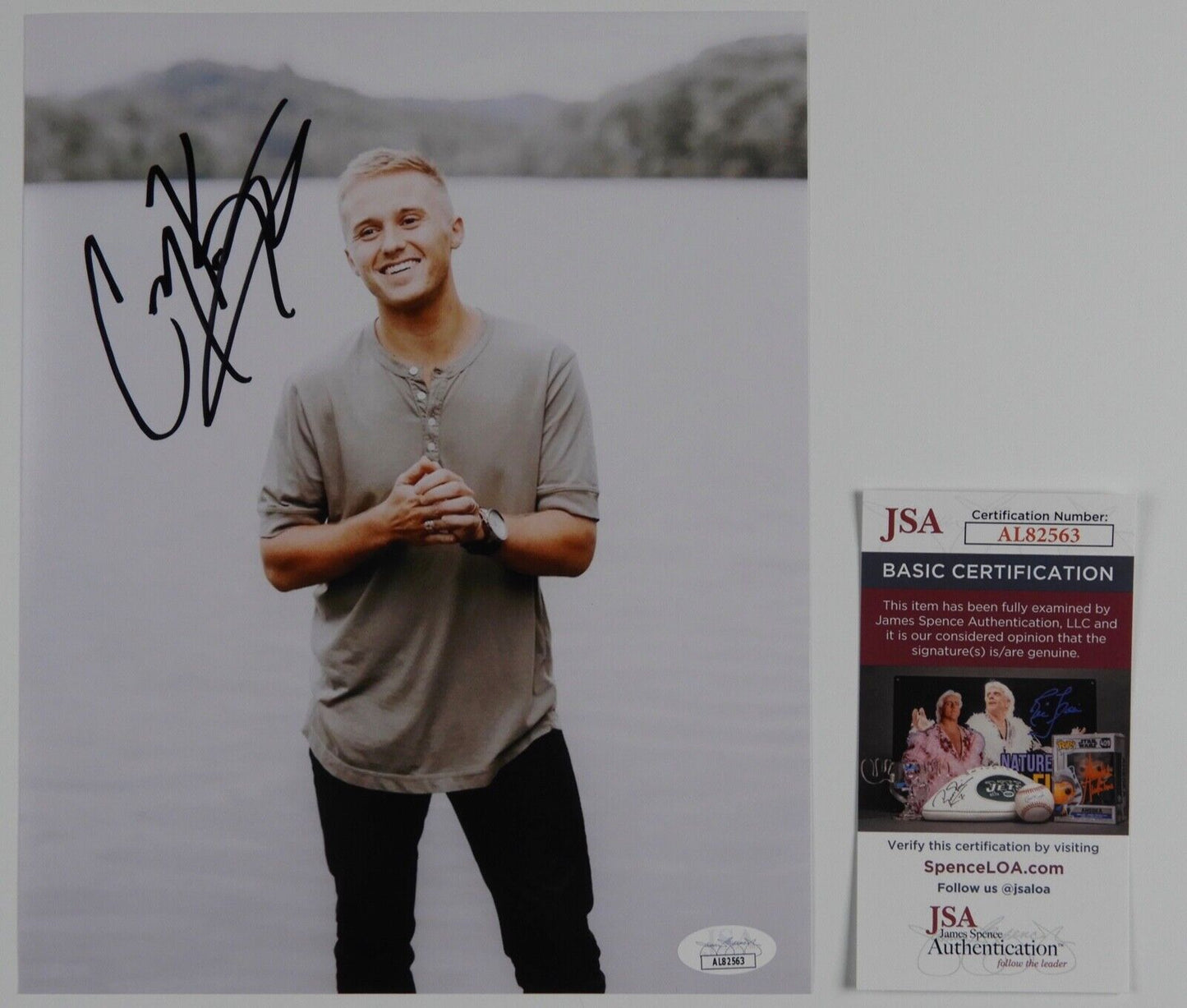 Corey Kent JSA Signed Autograph 8 x 10 Photo Country Music Star