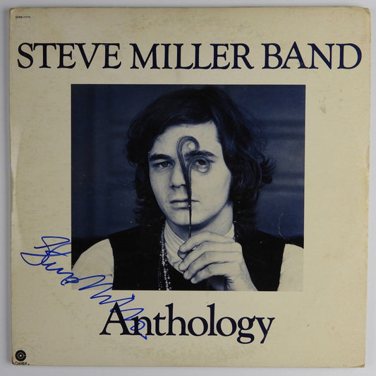 Steve Miller Band Anthology Signed Autograph Record Album JSA Vinyl