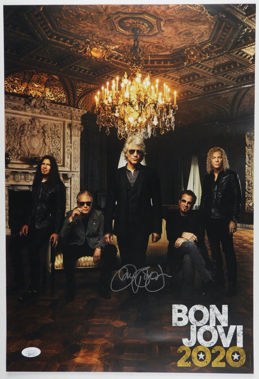 Jon Bon Jovi JSA Signed Autograph Poster Lithograph 2020 13" x 19"