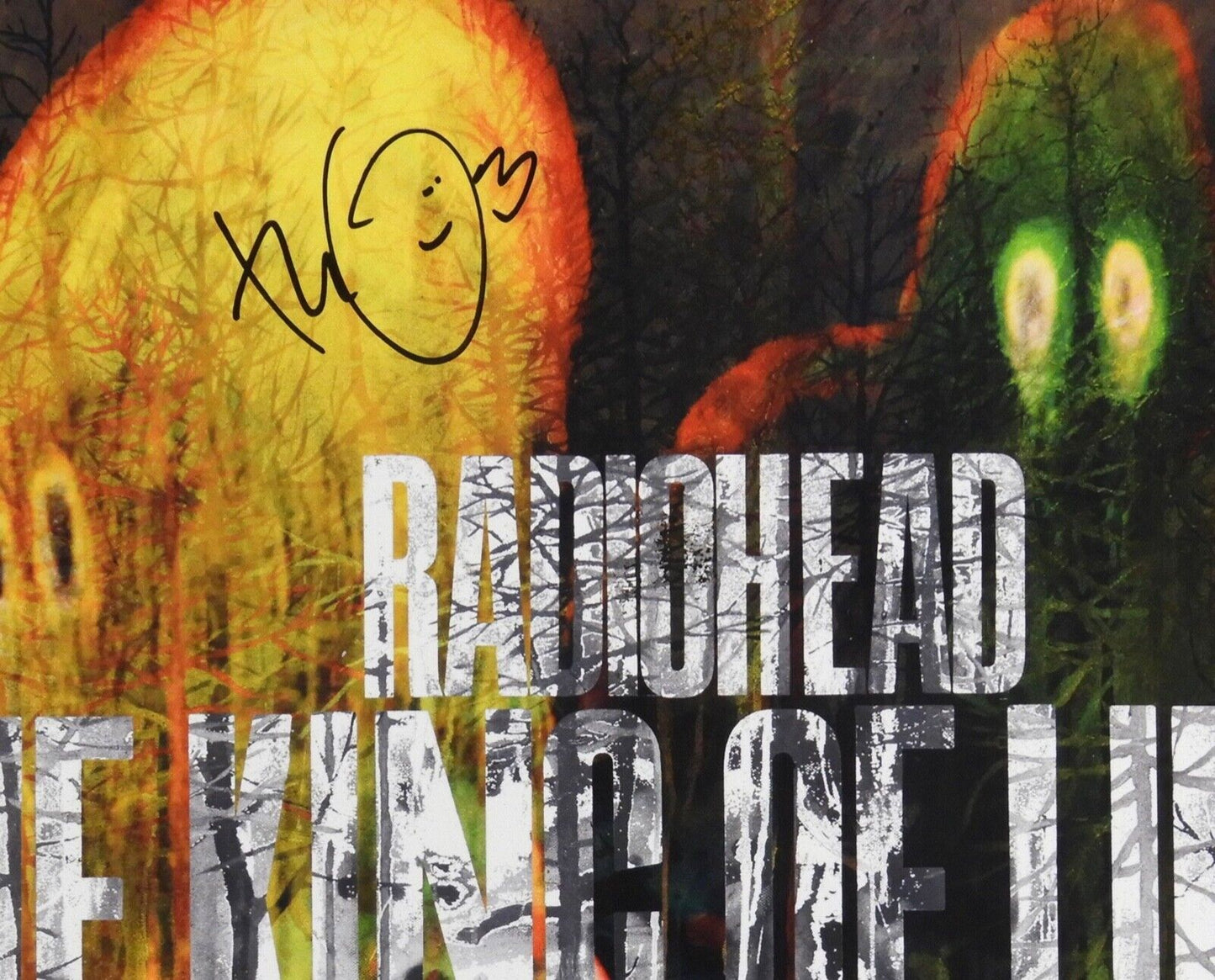 Thom Yorke Radiohead JSA Autograph Signed Album Vinyl Record