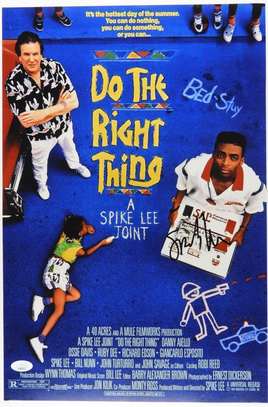 Spike Lee JSA signed autograph 12 x 18 Photo Do The Right Thing