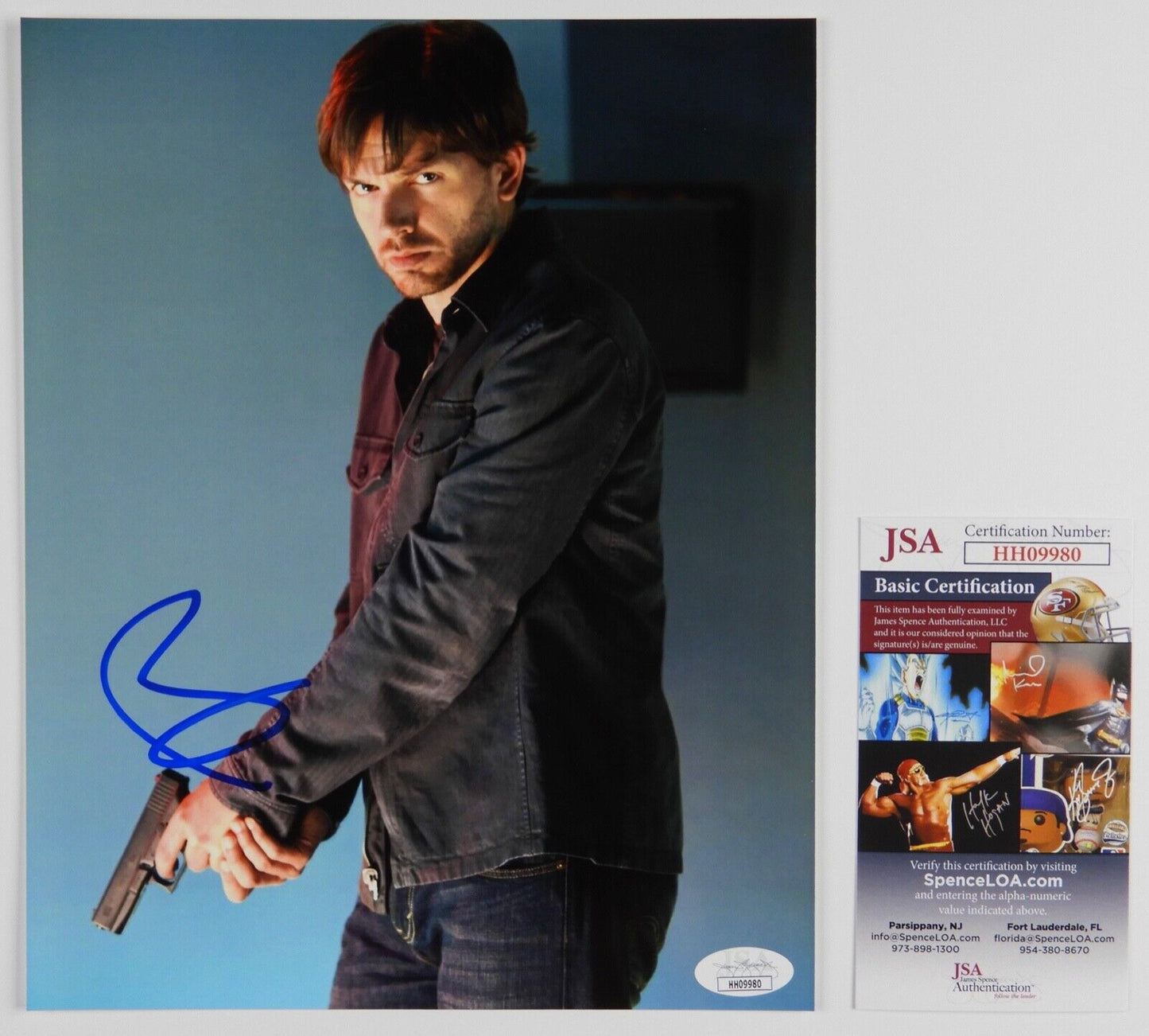 Paul Scheer NTSF JSA signed autograph 8 x 10 Photo