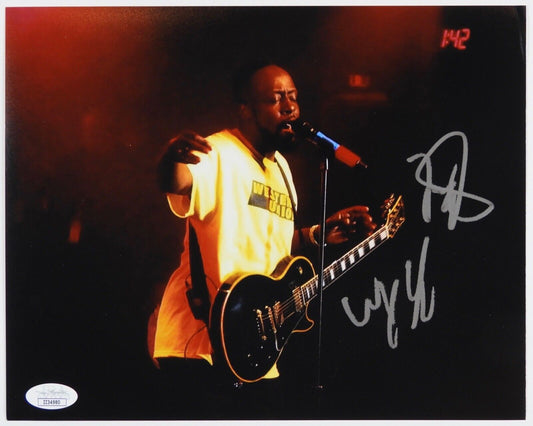 Wyclef Jean Autograph JSA 8 x 10 Signed Photo